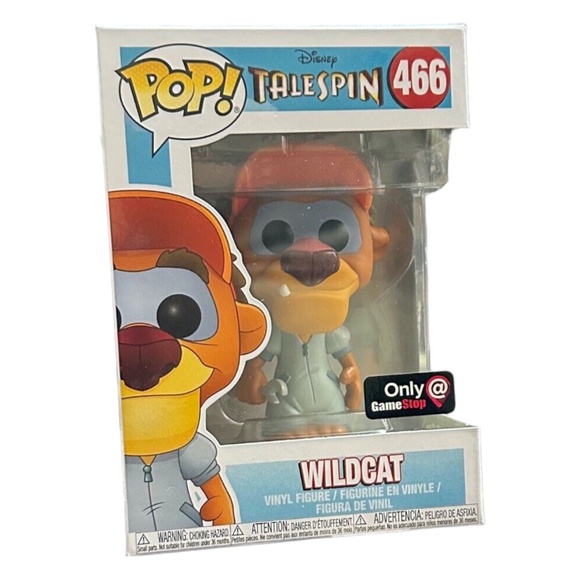 Funko Pop! Disney Talespin Wildcat #466 Vinyl Figure - Picture 1 of 4